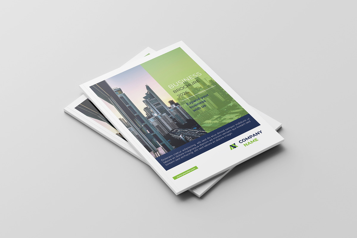 Company Profile Brochure, a Brochure Template by Template Shop (Photo 2 of 11)