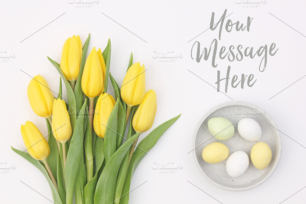 Easter styled mockup 2, a Mockup by Cherry Picked Photos (Photo 4 of 4)