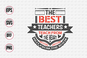 Teacher typographic quotes bundle., a Graphic by Uniquesvg99 (Thumbnail 21 of 21)