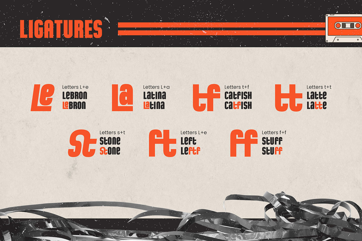 Konsedia - Retro Bold Font, a Sans Serif Font by Drizy (Photo 5 of 10)