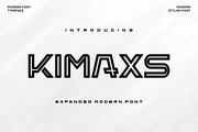 Kimaxs Font, a Sans Serif Font by agusariyadi (Thumbnail 1 of 5)