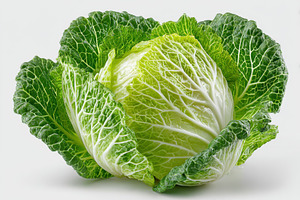 Fresh Green Cabbage Healthy Vegetabl, a Photo by Pixeness Studio