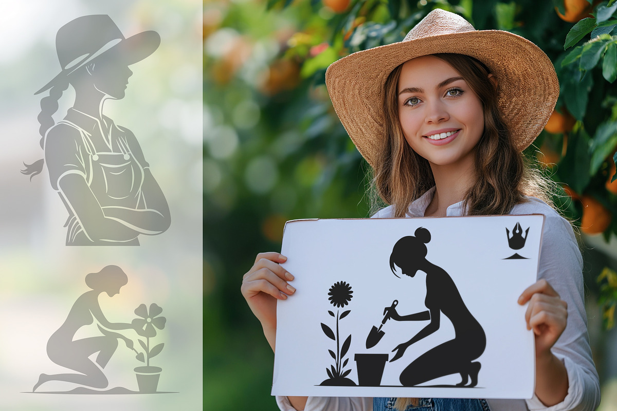 100 Farming and Agriculture SVG File, a Work Illustration by pixaroma (Photo 5 of 7)
