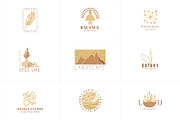 50 ABSTRACTION  Logo Templates, a Branding & Logo Template by Katya_lu (Thumbnail 9 of 15)