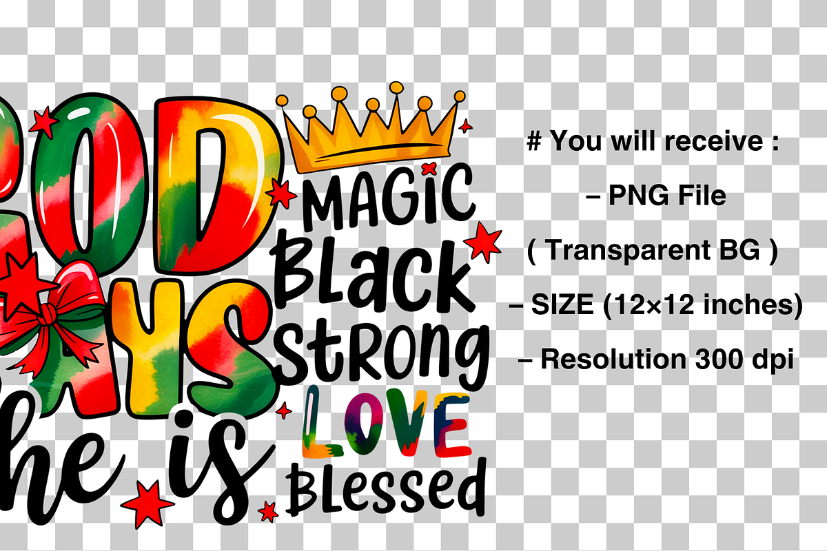 Juneteenth Trendy PNG Bundle, a Graphic by Black Gallery (Photo 20 of 21)