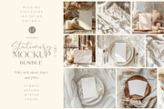 Seasonal Stationery Card Mockups., a Product Mockup by Designwork (Thumbnail 1 of 11)