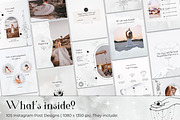 White Spiritual Instagram Posts, a Social Media Template by Under My Cozy Roof (Thumbnail 3 of 11)