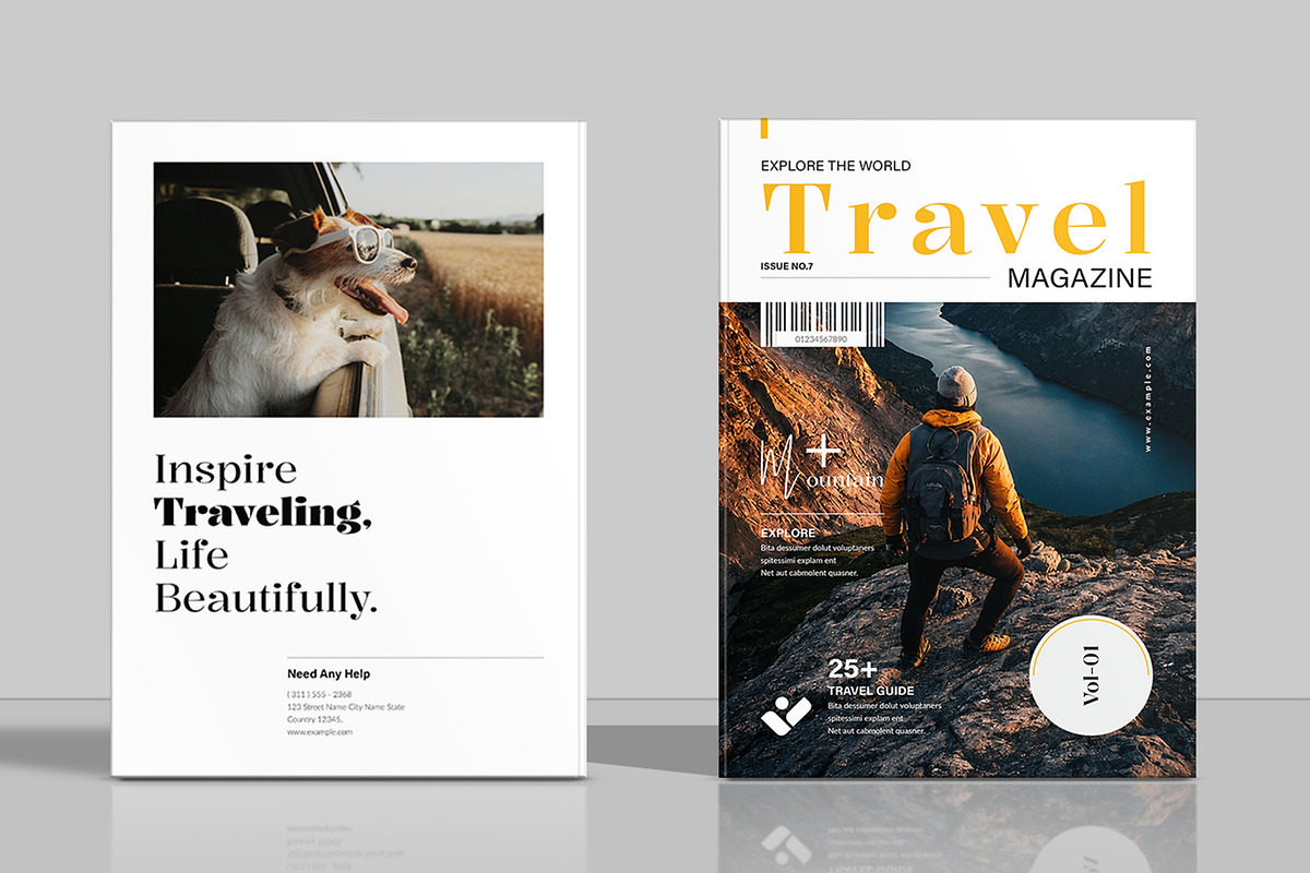 Travel Magazine Template | Photobook, a Magazine Template by Spark_Creative (Photo 11 of 14)