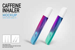 CAFFEINE INHALER MOCKUP