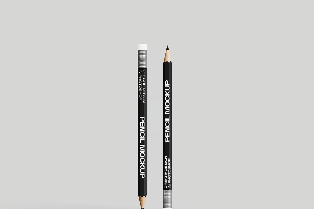 Pencil Mockup, a Pens & Pencil Mockup by renderstockmarket (Photo 4 of 4)