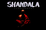 Shandala Brush Typeface, a Script Font by MoonfishStudio (Thumbnail 1 of 3)