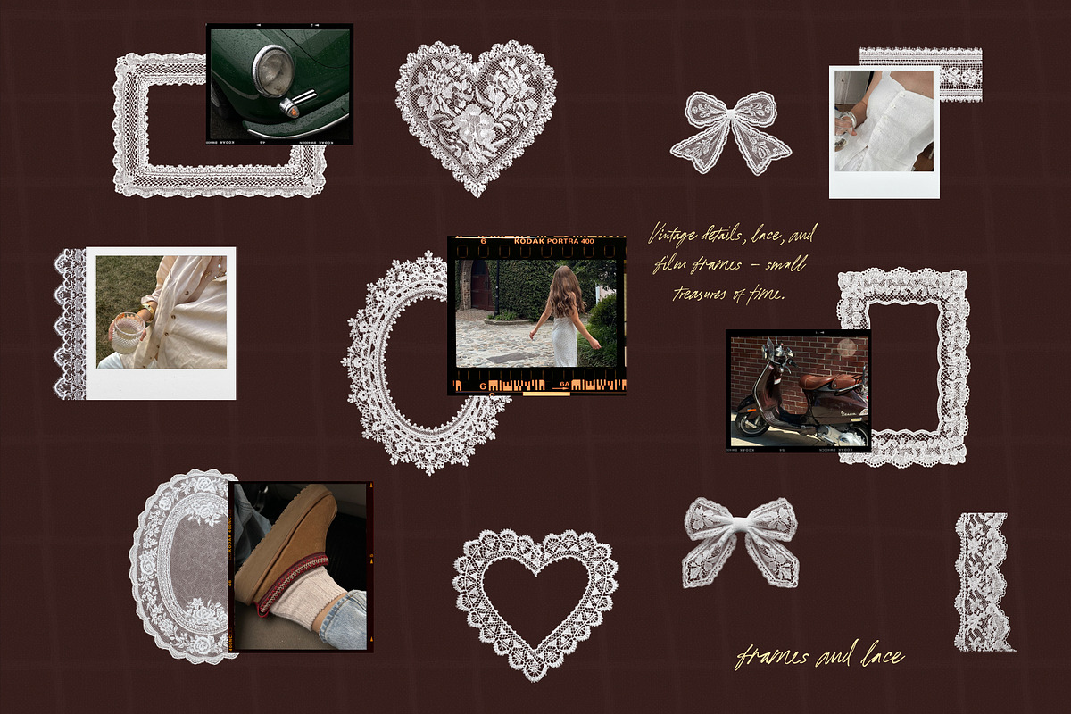 Classic Romance Collage Pack, an Object Graphic by Feelsoul (Photo 6 of 9)