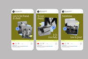 Green Love Quotes Instagram Post, a Social Media Template by Neermana (Thumbnail 3 of 4)