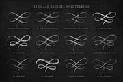 Chalk Script Procreate Brush Kit, a Brush Add-On by Molly Suber Thorpe (Thumbnail 2 of 16)