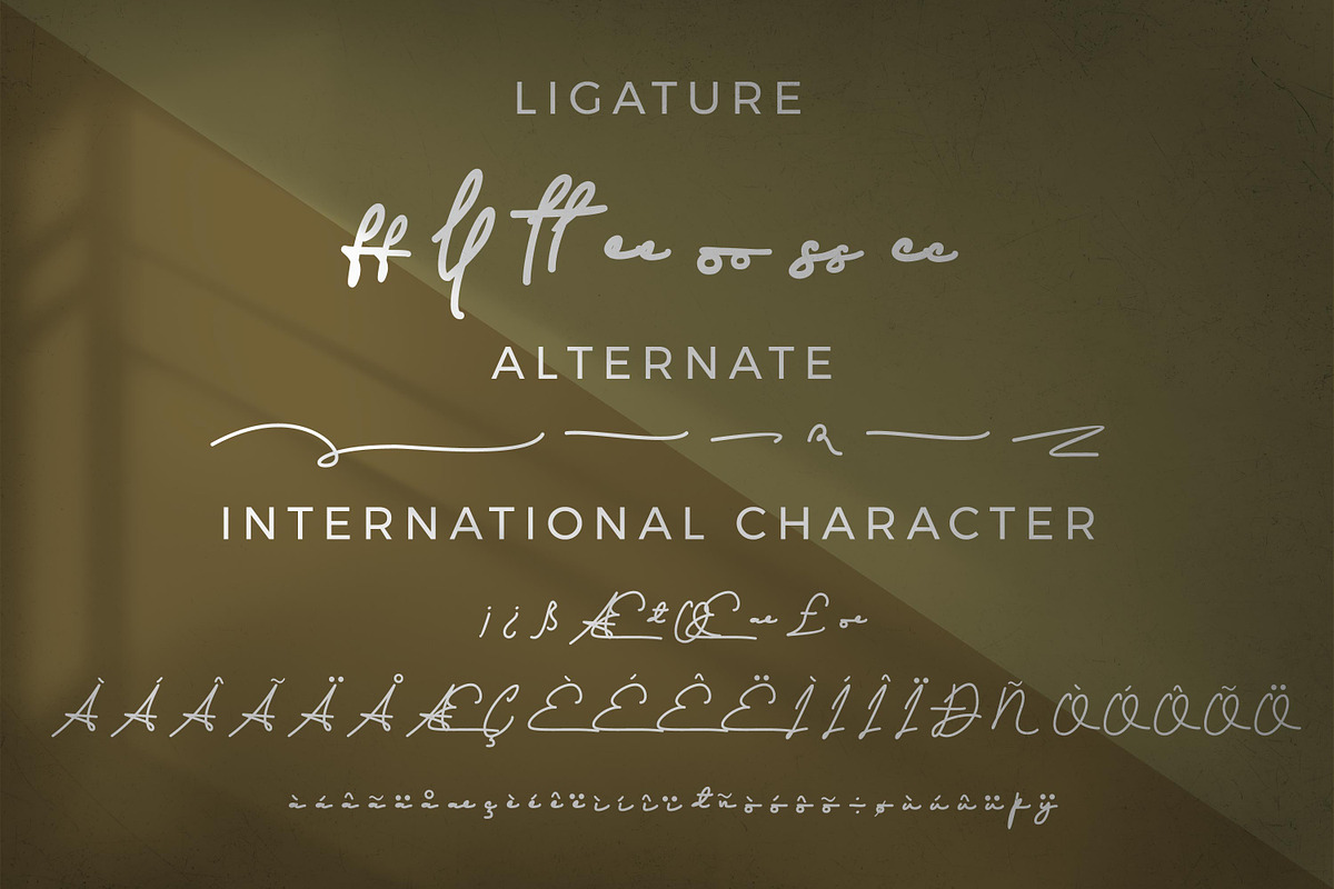 Fahira Signature style font, a Script Font by mahstudios (Photo 6 of 8)