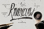 Ravenclaw Italic, a Script Font by Yasir Ekinci (Thumbnail 4 of 6)
