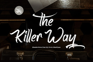 The Killer Way - Handwritten Font