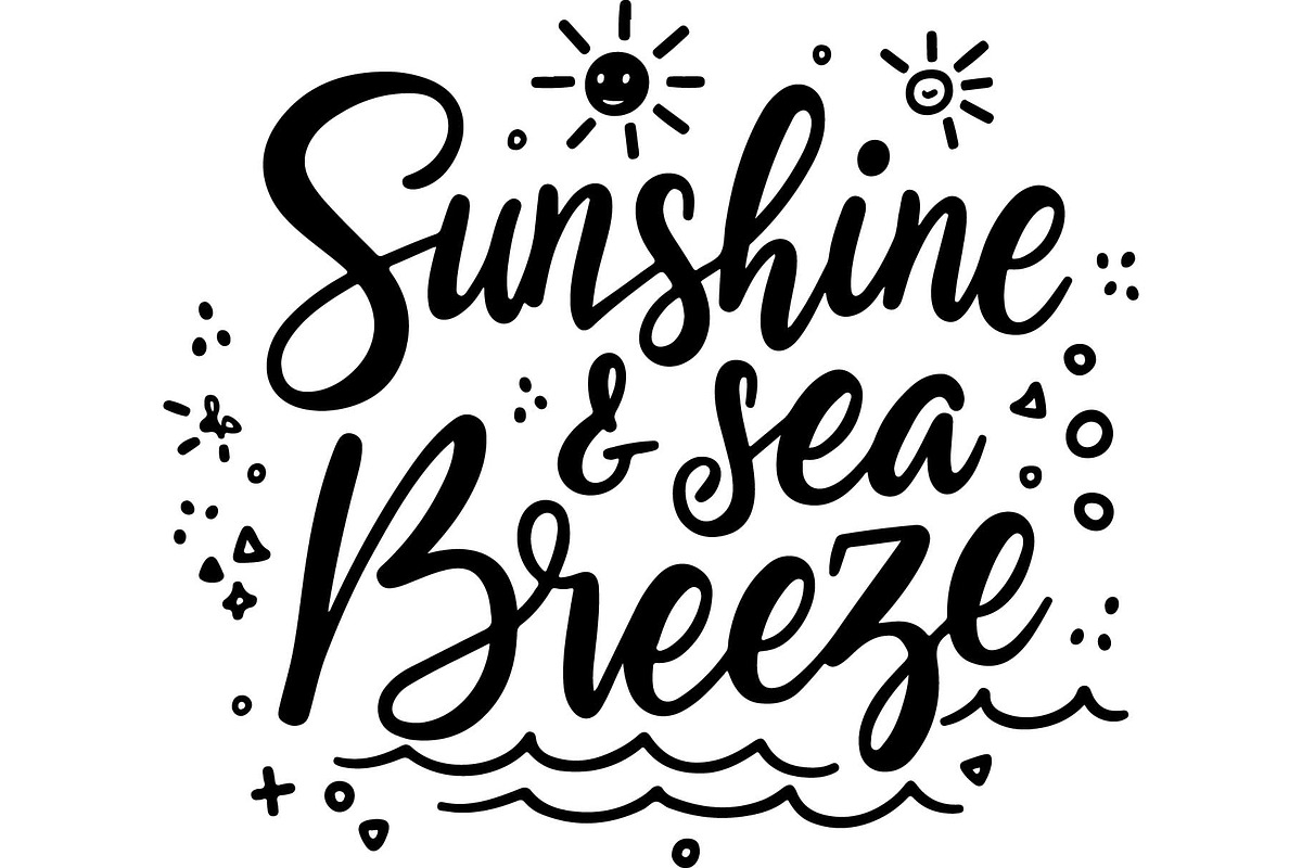 Summer T-Shirt Designs SVG Set, an Object Graphic by jahid234 (Photo 6 of 9)