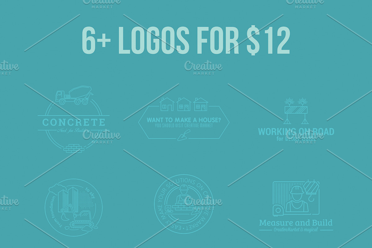 6+ logos for $12, a Branding & Logo Template by Babic Goran (Photo 1 of 3)