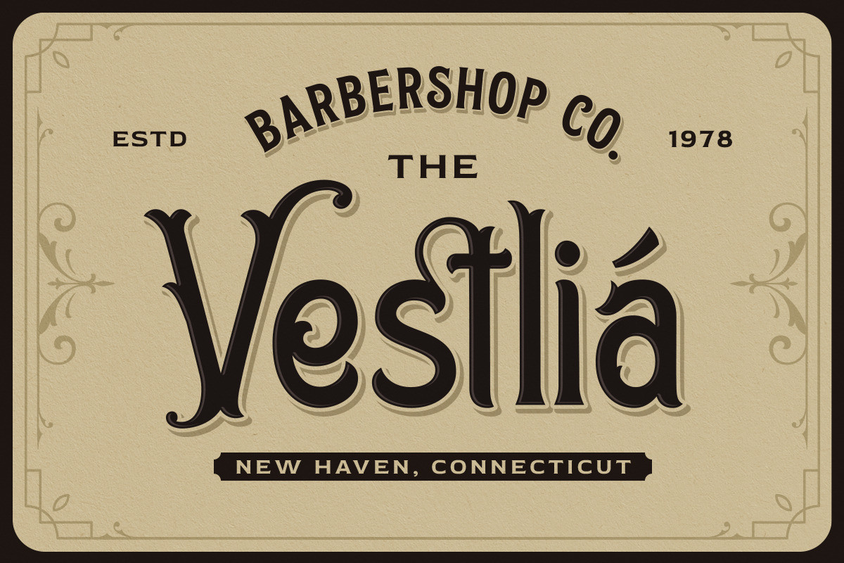 Hullstein - Vintage Display, a Font by Letterhend Studio (Photo 7 of 9)