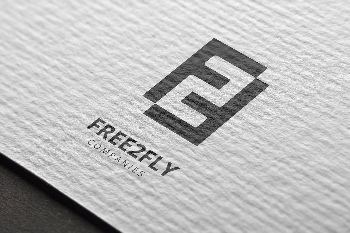 F 2 F Logo, a Branding & Logo Template by CAIRON CREATIVESTUDIO (Photo 10 of 10)