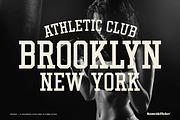 UPSTATE - A Collegiate Style Font, a Slab Serif Font by Komet & Flicker (Thumbnail 8 of 15)