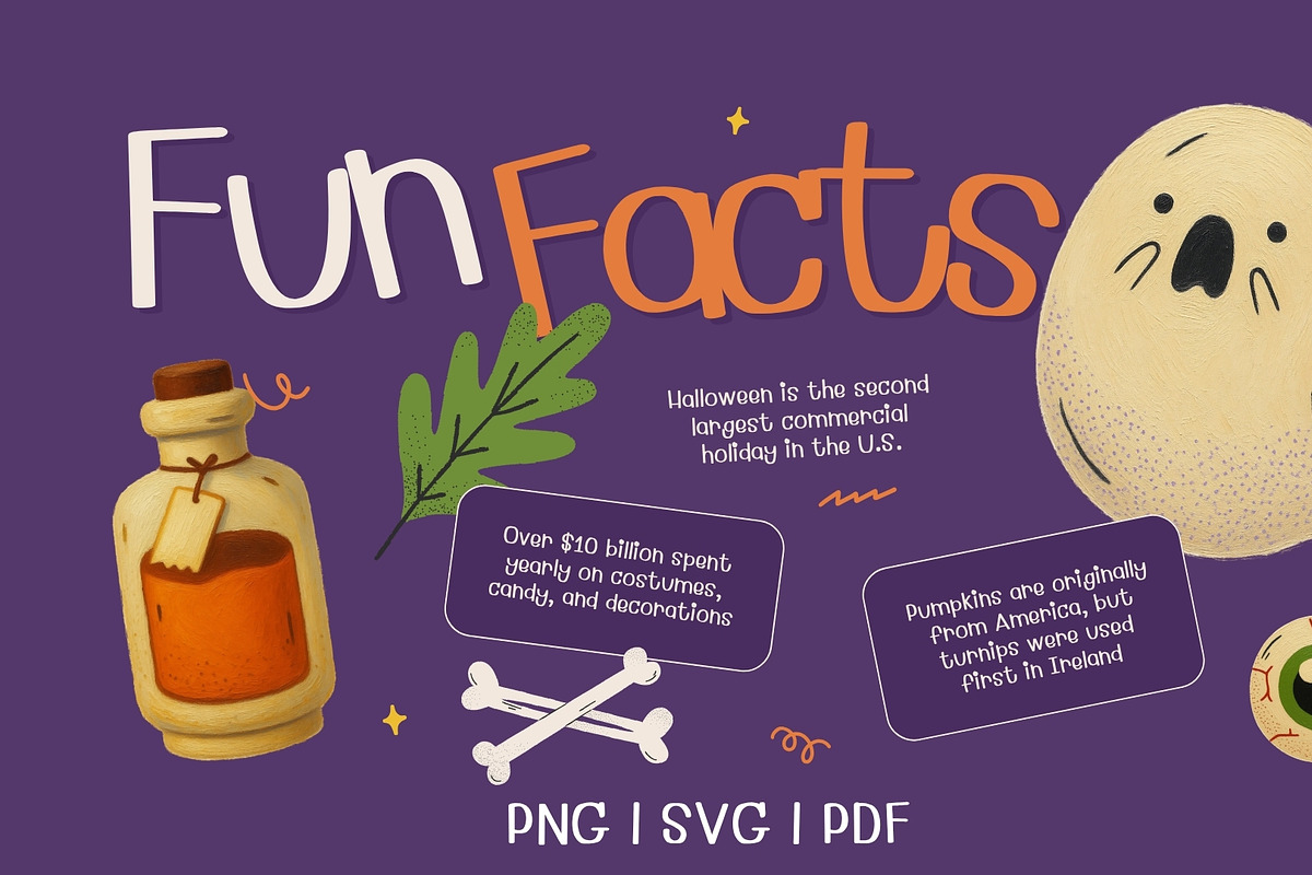 Cute Halloween Clipart Bundle, an Object Graphic by RAHMAT (Photo 9 of 10)