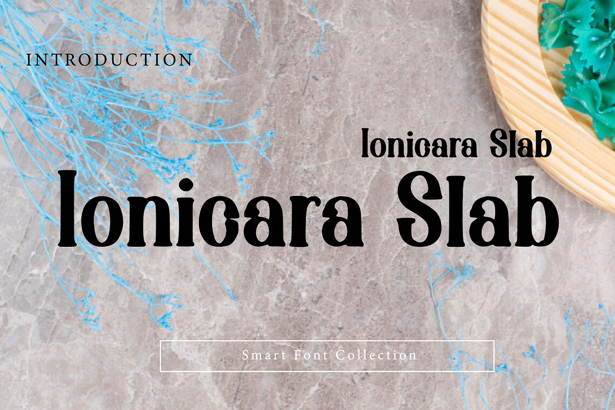 Ionicara Slab, a Slab Serif Font by Wow Magic (Photo 1 of 3)