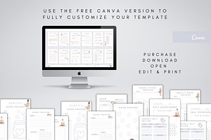 Editable Mood Tracker Templates