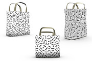 Black & White seamless patterns 90`s, a Pattern Graphic by Vectorchoice (Thumbnail 7 of 7)