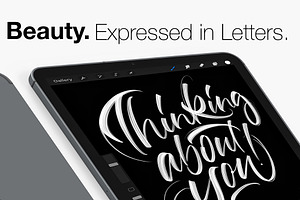 Procreate Lettering Brush Pack 3.0!