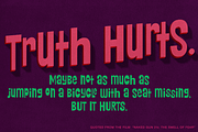 Ridiculous PB, a Sans Serif Font by Pink Broccoli (Thumbnail 2 of 5)