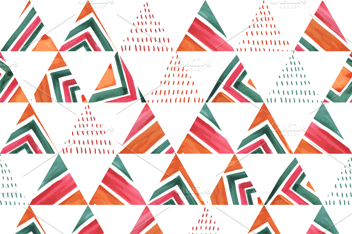 Watercolor Vector Set, a Pattern Graphic by alexmakarova (Photo 6 of 7)