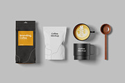 Coffee branding mockup bundle, a Cups & Container Mockup by mockupocka (Thumbnail 7 of 11)