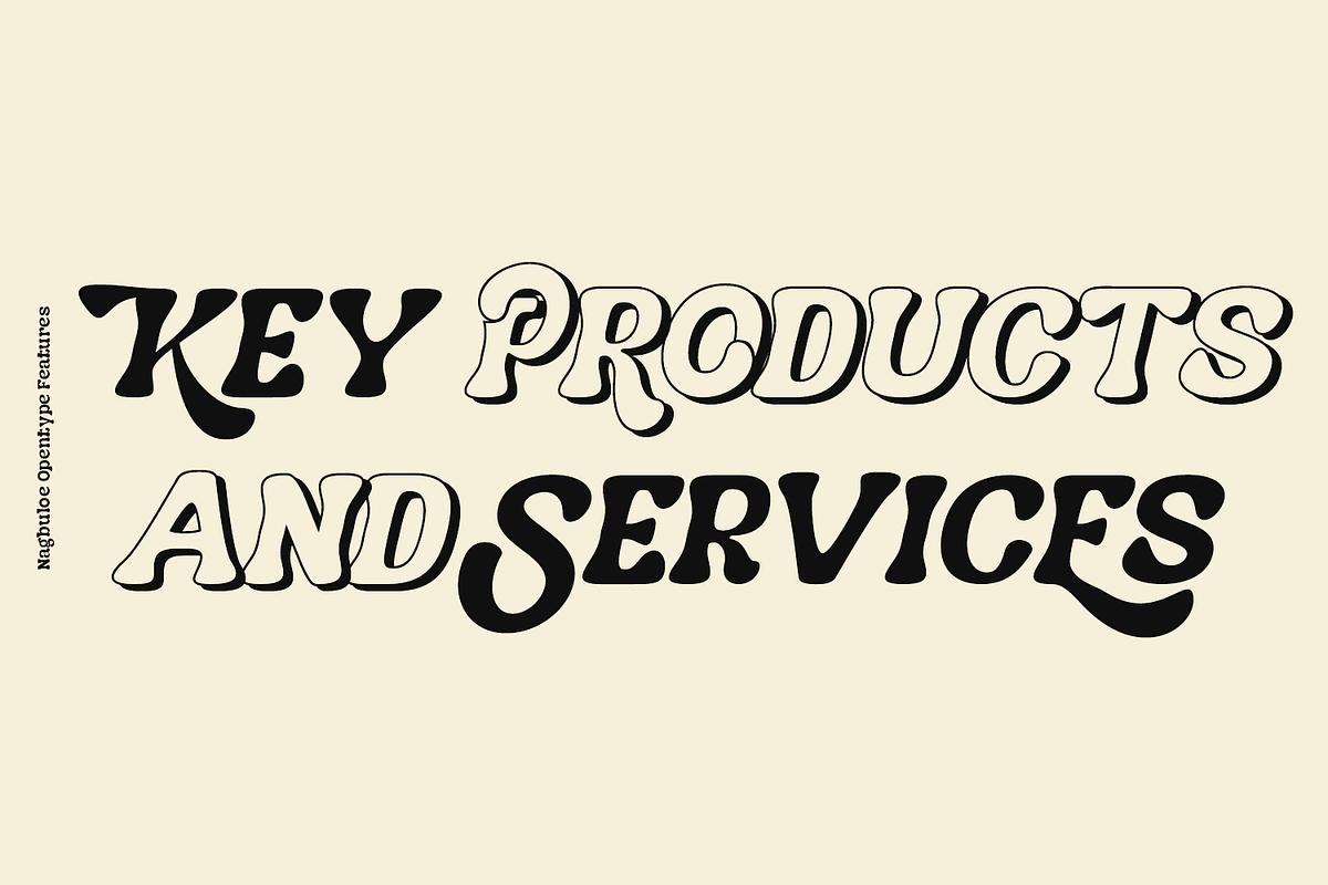 Nagbuloe | Display Font, a Serif Font by LuhopCreative (Photo 10 of 13)