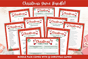 Printable Christmas Games BUNDLE, a Templates & Theme by Templatables (Thumbnail 9 of 9)