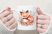 Woodland Animals Cottagecore Clipart, an Illustration by Sublimation Artist (Thumbnail 5 of 6)