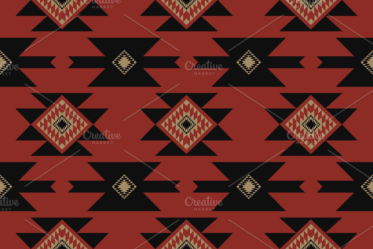Elegant Southwest Seamless Pattern, a Pattern Graphic by PPEthnicDecorPattern (Photo 1 of 10)
