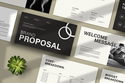 Brand Proposal Presentation Template, a Presentation Template by Artisan Vibes (Thumbnail 1 of 10)