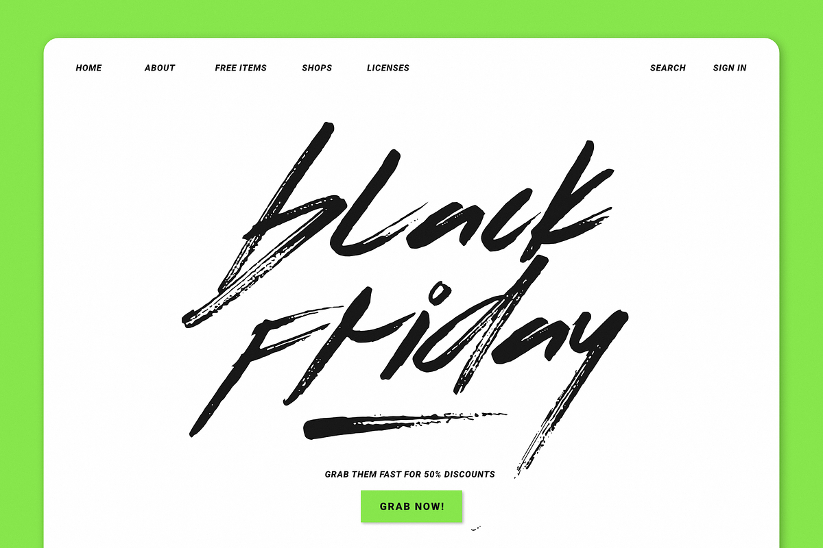 Flow | Experimental Brush Font, a Handwritten Font by Ardana Creative (Photo 6 of 16)