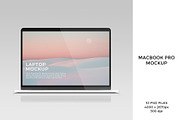 MacBook Pro Mockup, a Mac Mockup by graphicpages (Thumbnail 1 of 14)