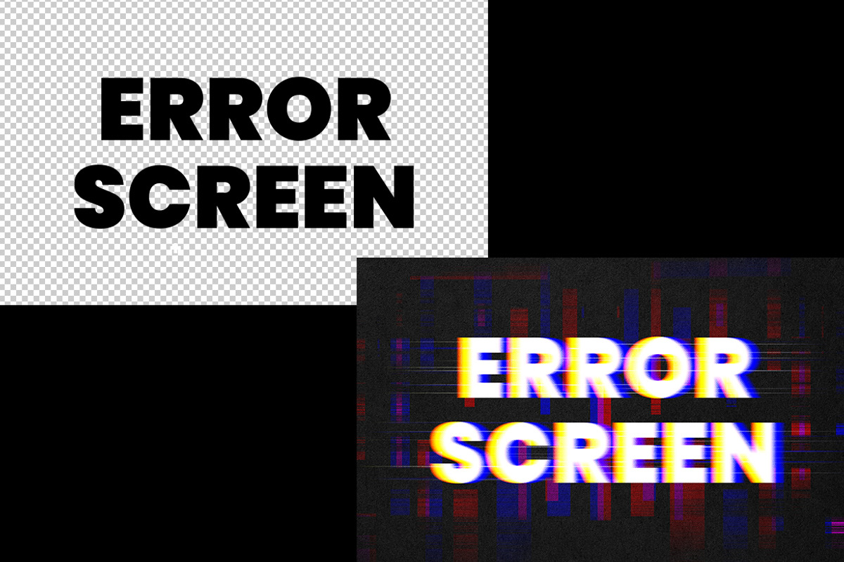 Glitch Text Effect, a Layer Style Add-On by dokudokunomi (Photo 3 of 4)