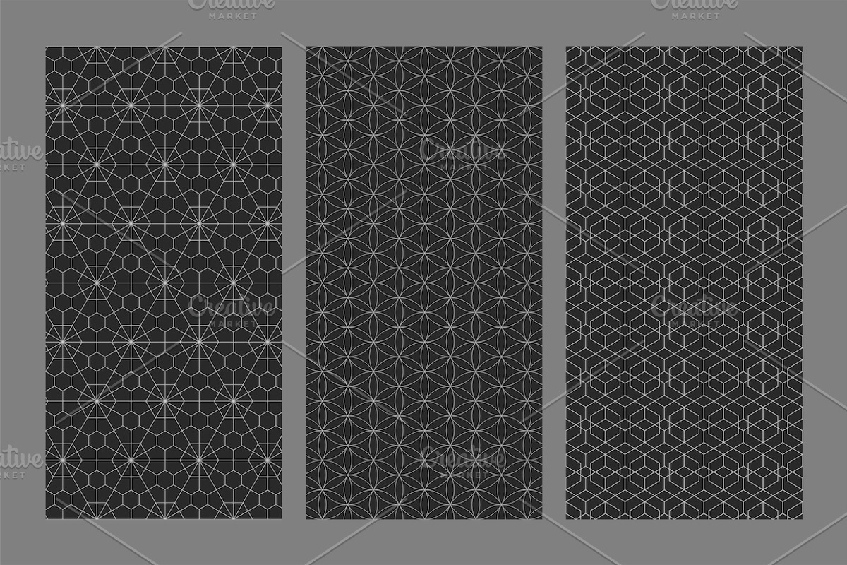 Vector seamless ornamental patterns, a Pattern Graphic by ExpressShop (Photo 7 of 8)