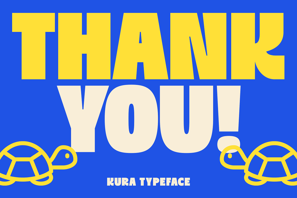 Kura – Funky Bold Display Sans Font, a Sans Serif Font by Sekyra Lab (Photo 12 of 12)