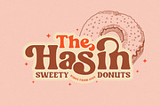 Shine Coasty - Retro Serif Font!, a Serif Font by HansCo Studio (Thumbnail 5 of 9)