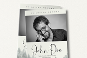 Funeral Program Template Set I Canva, an Invitation Template by The Social Stuff (Thumbnail 1 of 10)