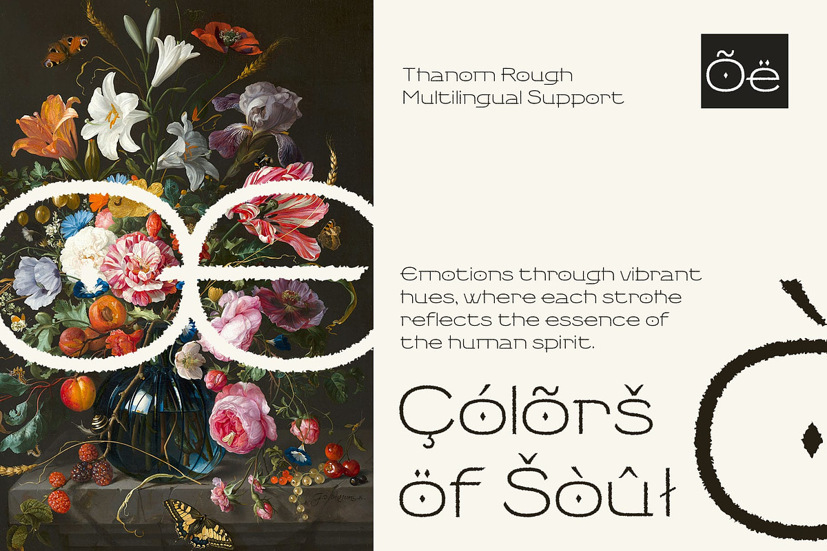 Thanom Rough, a Sans Serif Font by Craft Supply Co. (Photo 5 of 8)