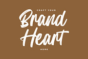 Renthiga Brush Handwritten Font, a Handwritten Font by RantautypeStudio (Thumbnail 5 of 17)