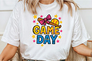 Baseball Png Game Day PNG, an Illustration by DreamCafeArt (Thumbnail 3 of 6)