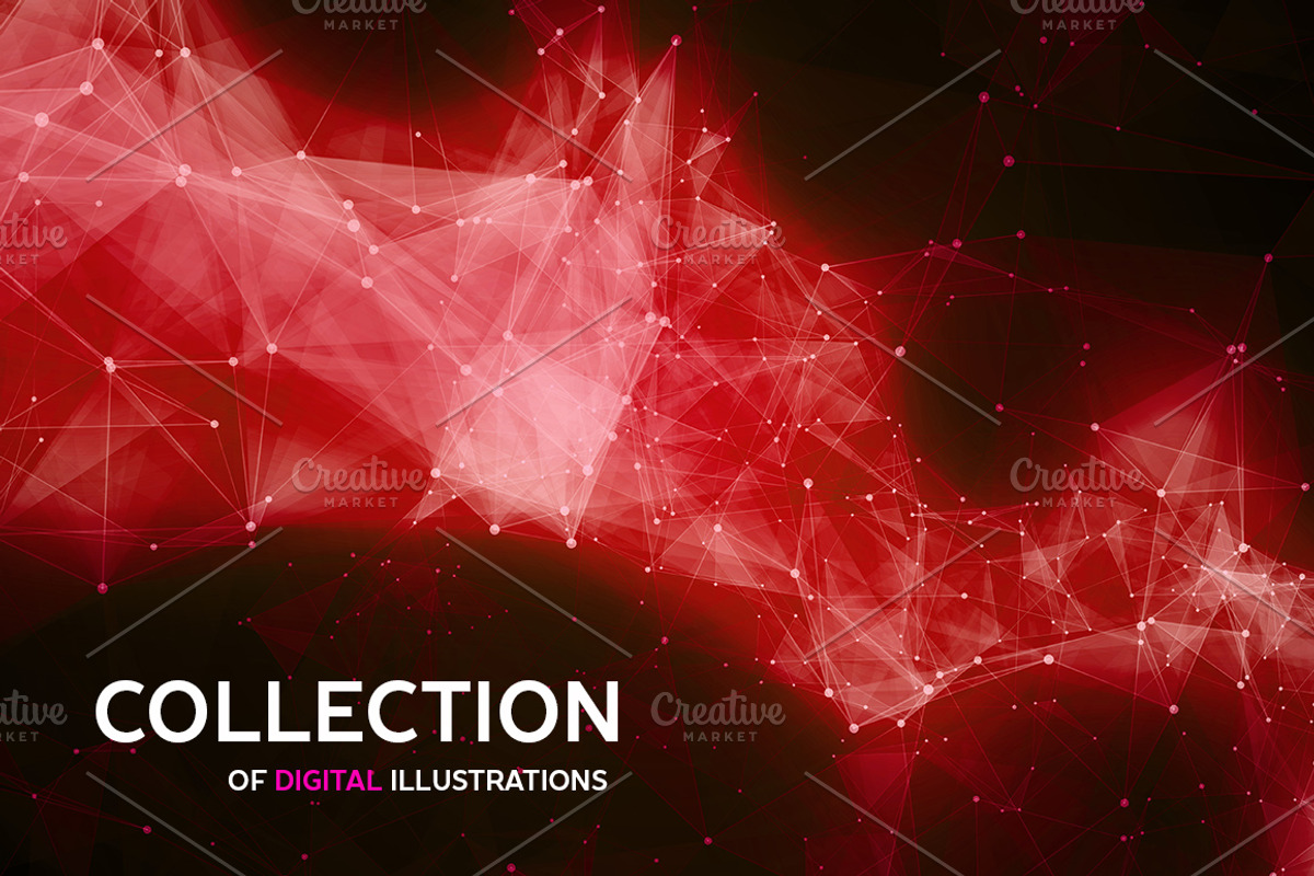Abstract space backgrounds, an Illustration by Julvil (Photo 3 of 8)